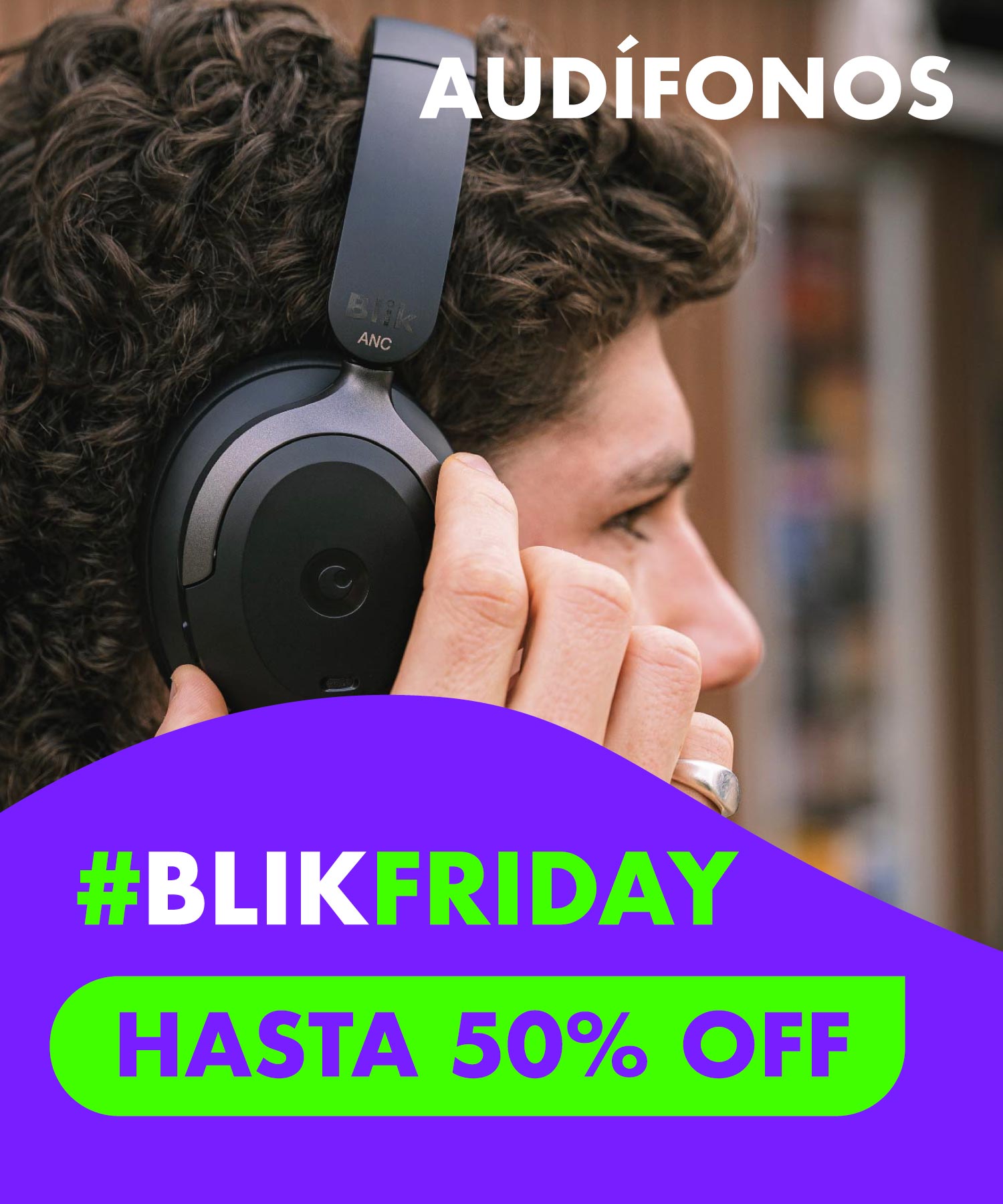 CYBER AUDÍFONOS INALÁMBRICOS HASTA 50% OFF