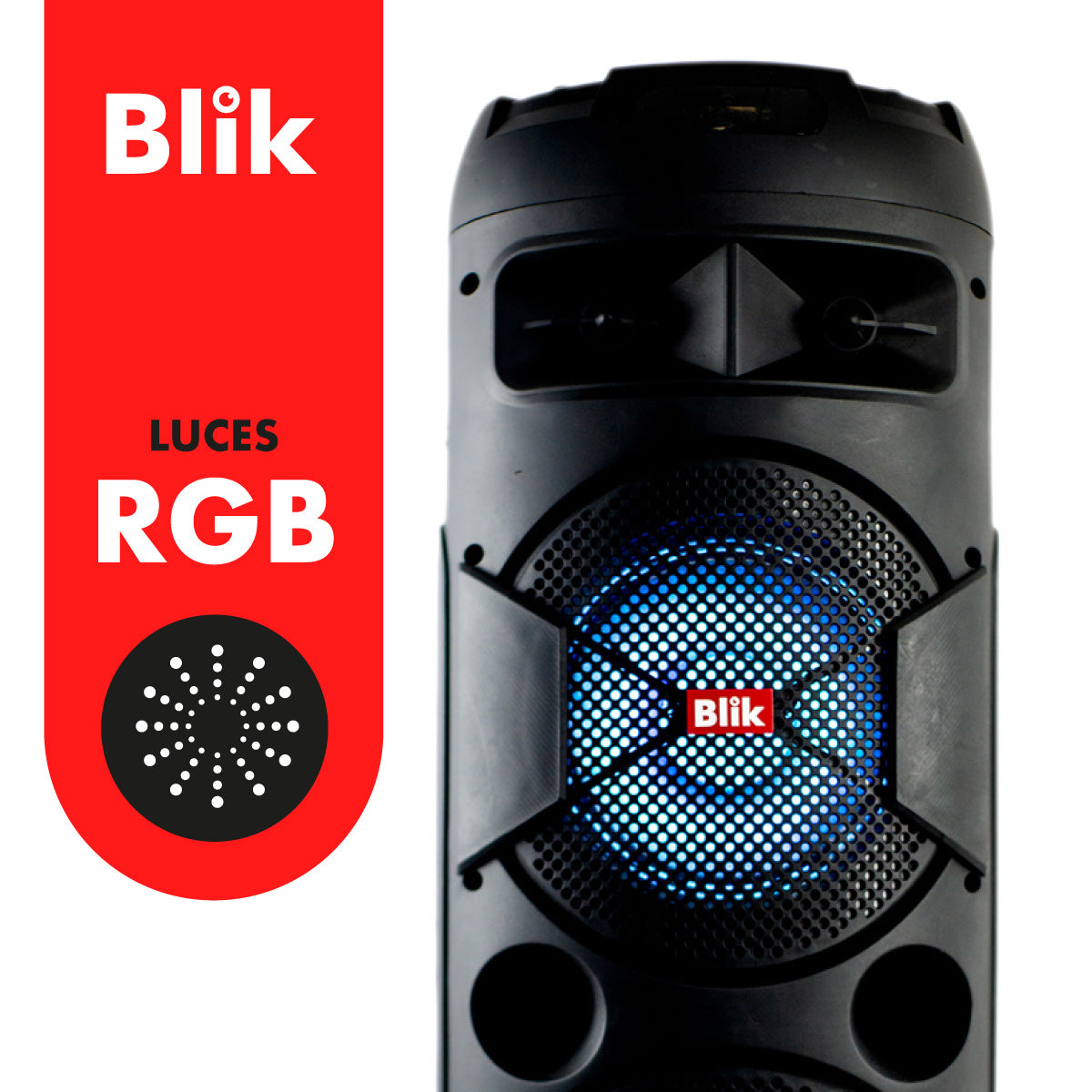 Parlante Karaoke Blik Screamer4 con Microfono