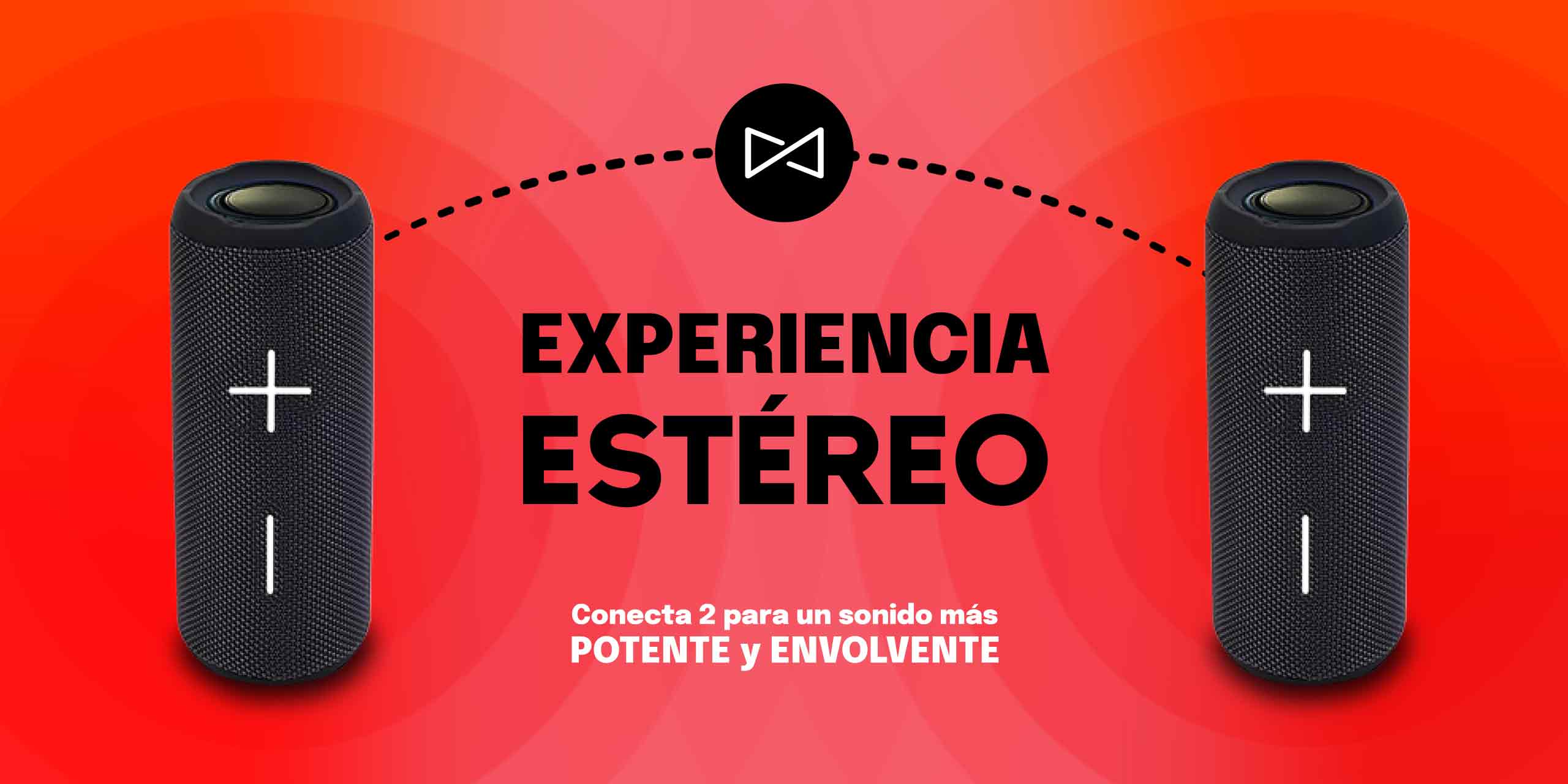 Parlante Blik HypeGo Experiencia estéreo