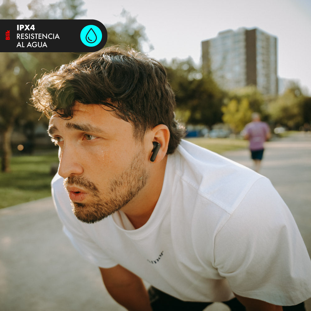 Audifonos Bluetooth Blik Air1000 Cancelación de ruido Adaptativa 25 hrs