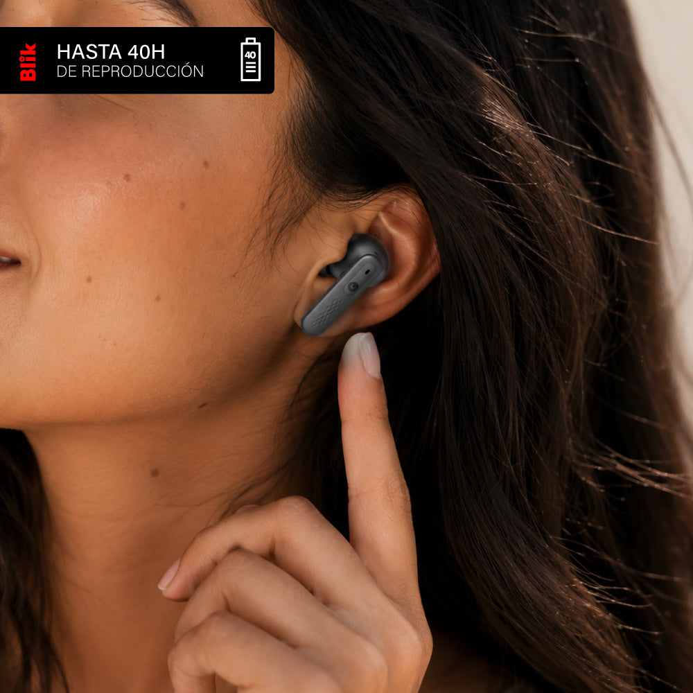 Audífonos Bluetooth Blik AirPlus ANC Pantalla Táctil