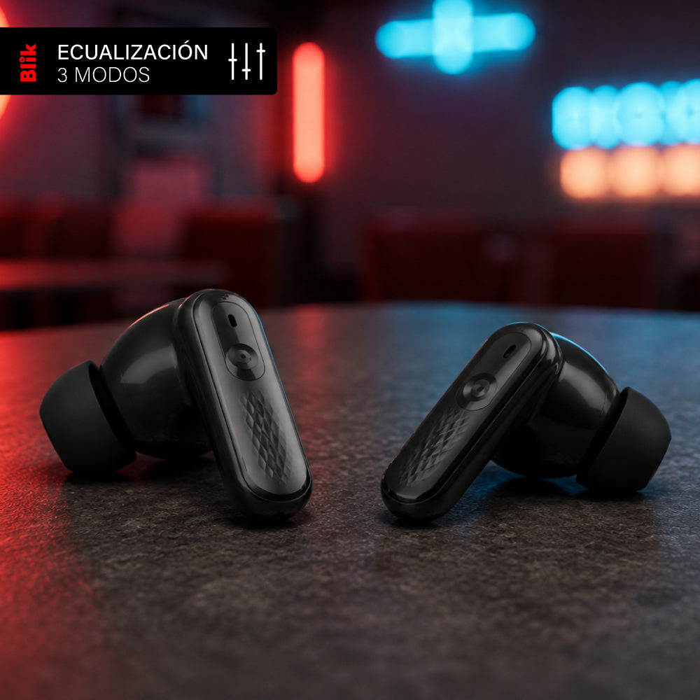 Audífonos Bluetooth Blik AirPlus ANC Pantalla Táctil
