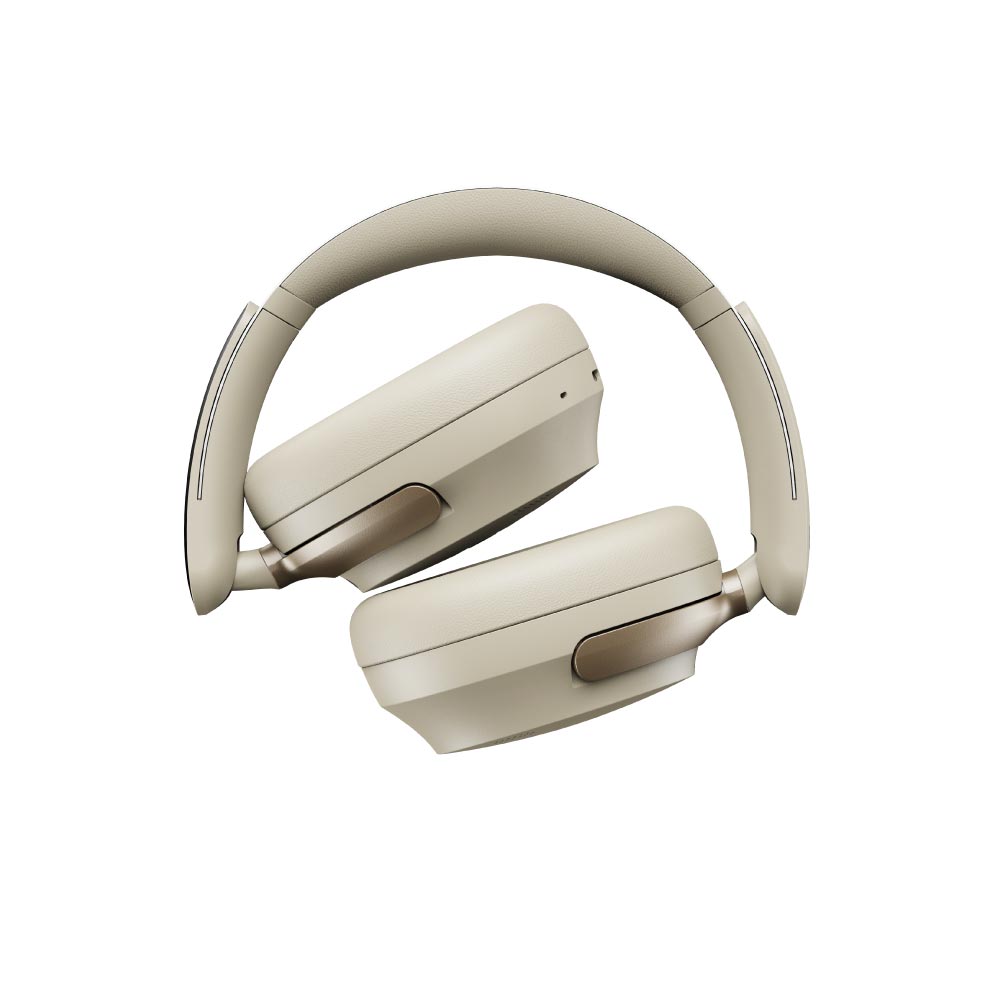 Audifonos Bluetooth Blik Aura950 Cancelación De Ruido 72H Cream