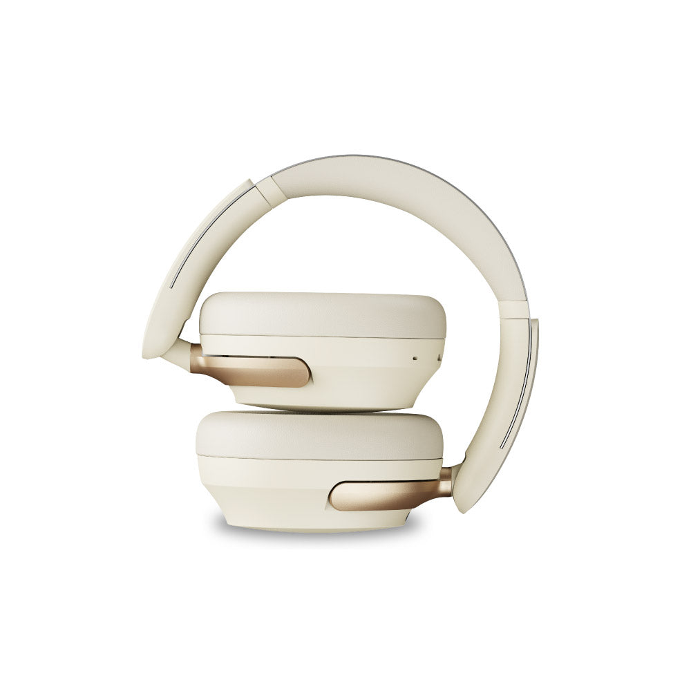 Audifonos Bluetooth Blik Aura950 Cancelación De Ruido 72H Cream