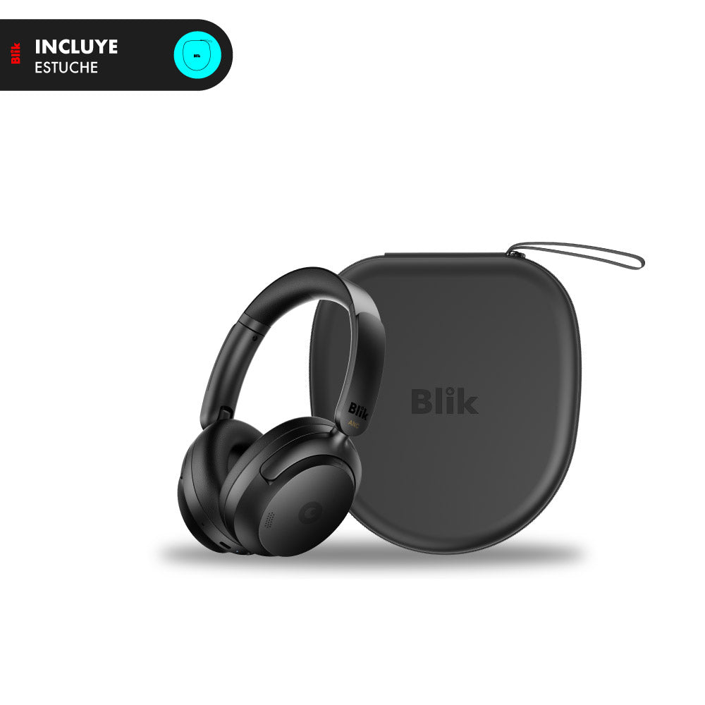 Audifonos Bluetooth Blik Aura950 Cancelación De Ruido 72H