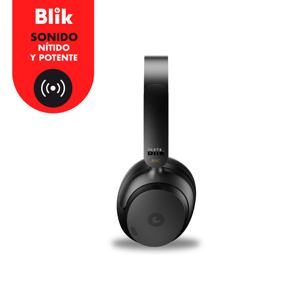 Audifonos Bluetooth Blik Aura950 Cancelación De Ruido 72H