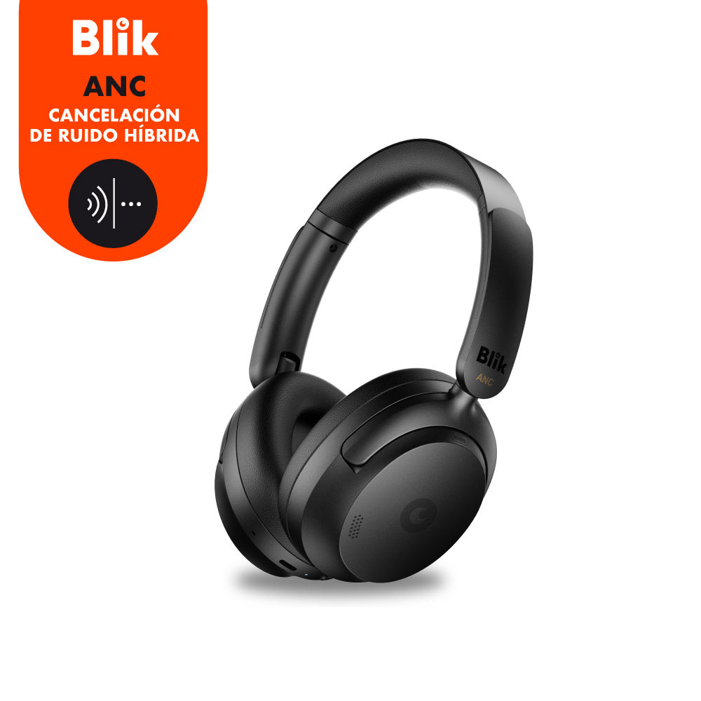 Audifonos Bluetooth Blik Aura950 Cancelación De Ruido 72H