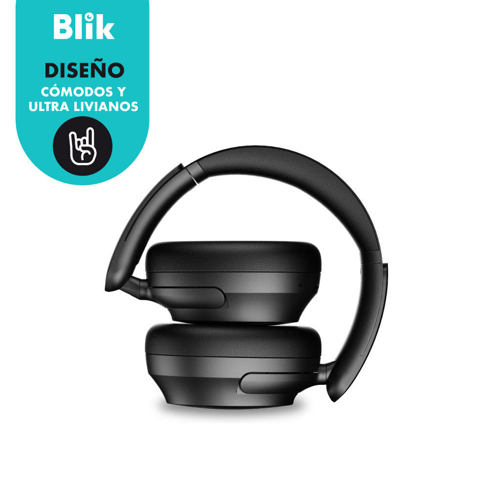 Audifonos Bluetooth Blik Aura950 Cancelación De Ruido 72H