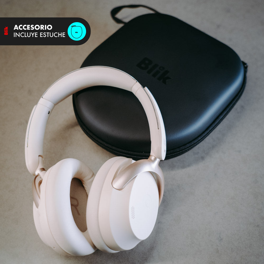 Audifonos Bluetooth Blik Aura950 Cancelación De Ruido incluye estuche