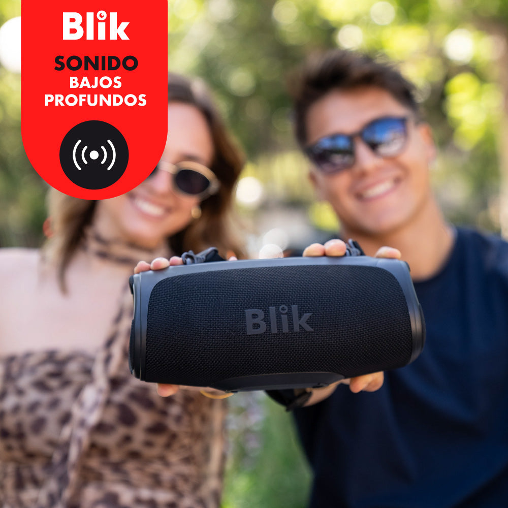 Parlante Bluetooth Portátil Blik Bass200 40W IPX7 6 Hrs - Blik