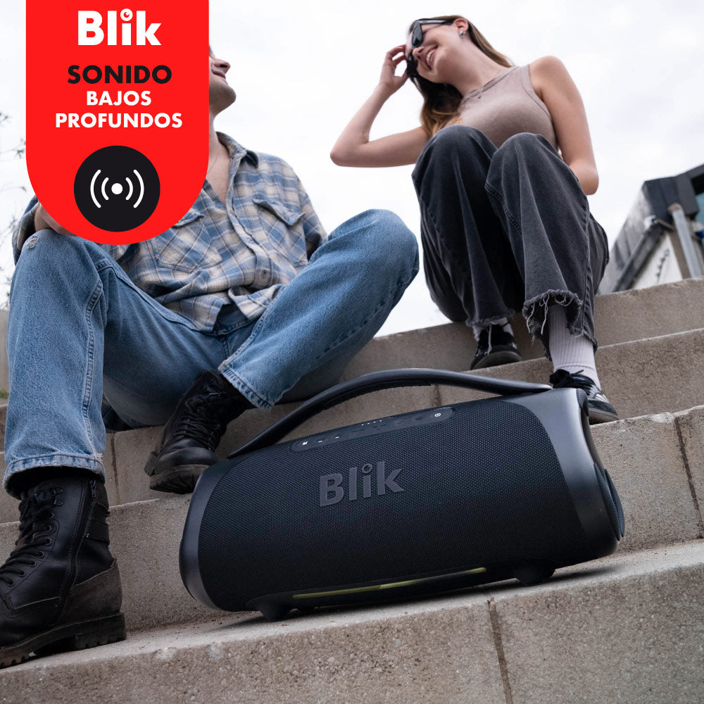 Parlante Bluetooth Portátil Blik Bass400 bajos profundos