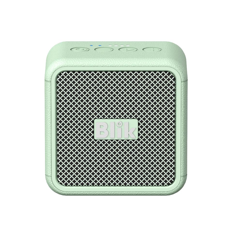 Parlante Bluetooth Blik BassGo 15W IPX6 19H TWS Verde