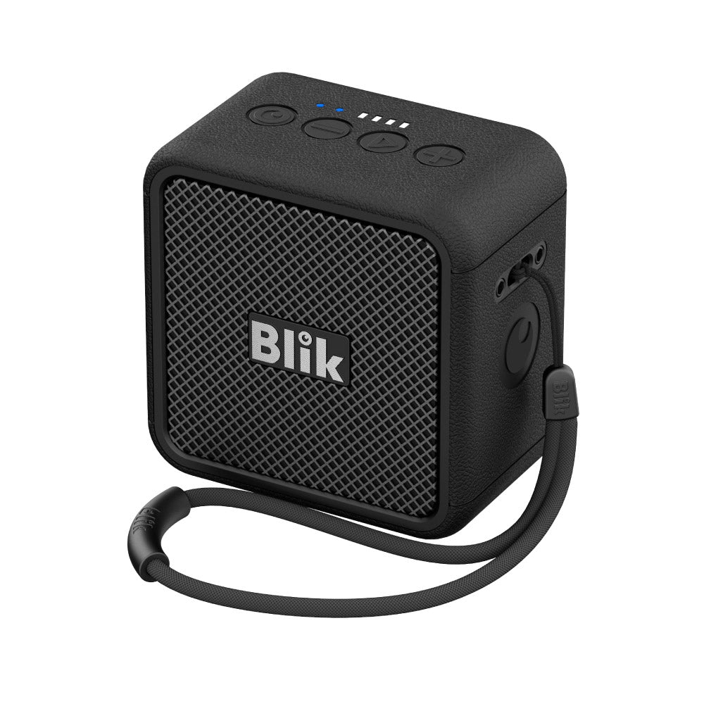 Parlante Bluetooth Blik BassGo 15W IPX6 19H TWS Negro