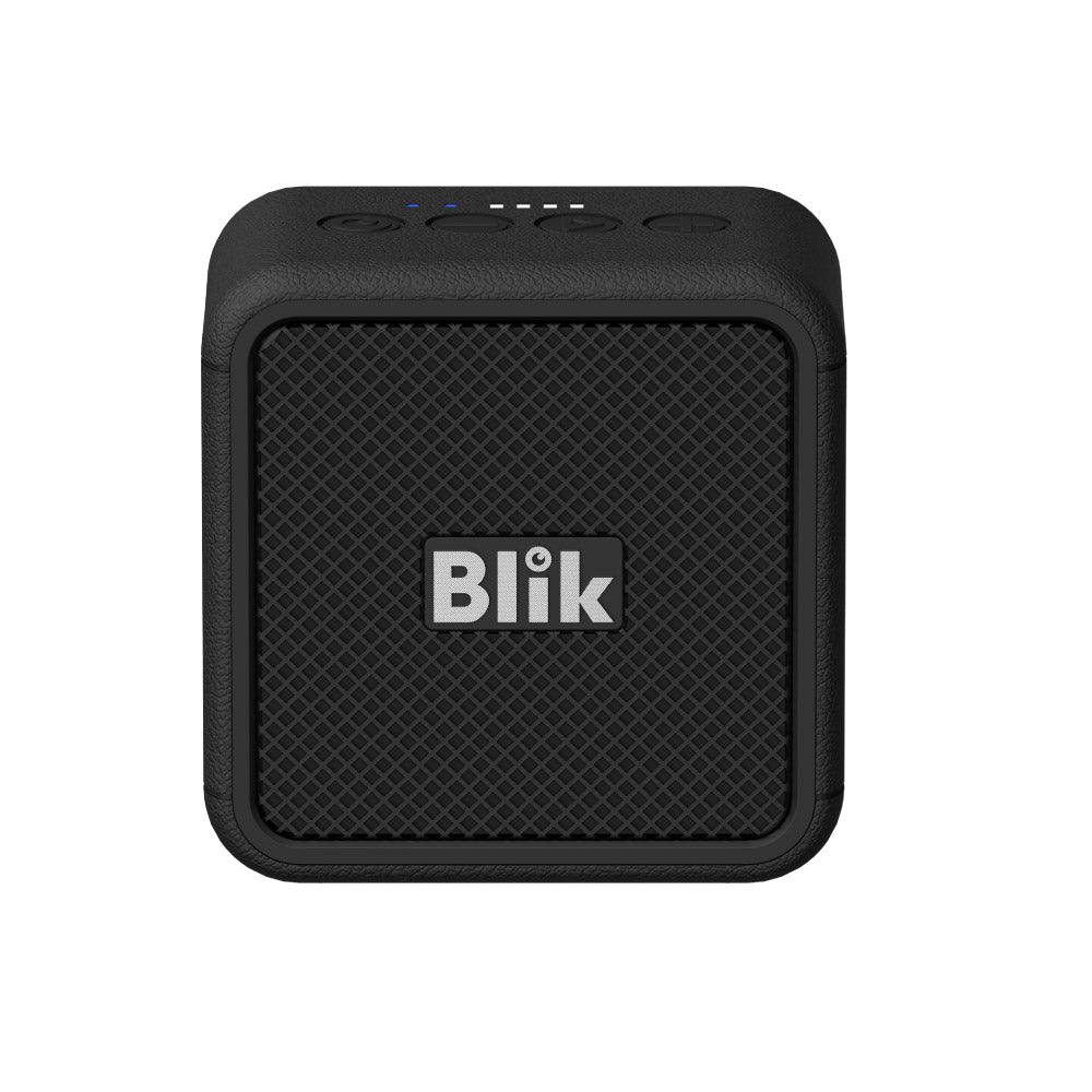 Parlante Bluetooth Blik BassGo 15W IPX6 19H TWS Negro