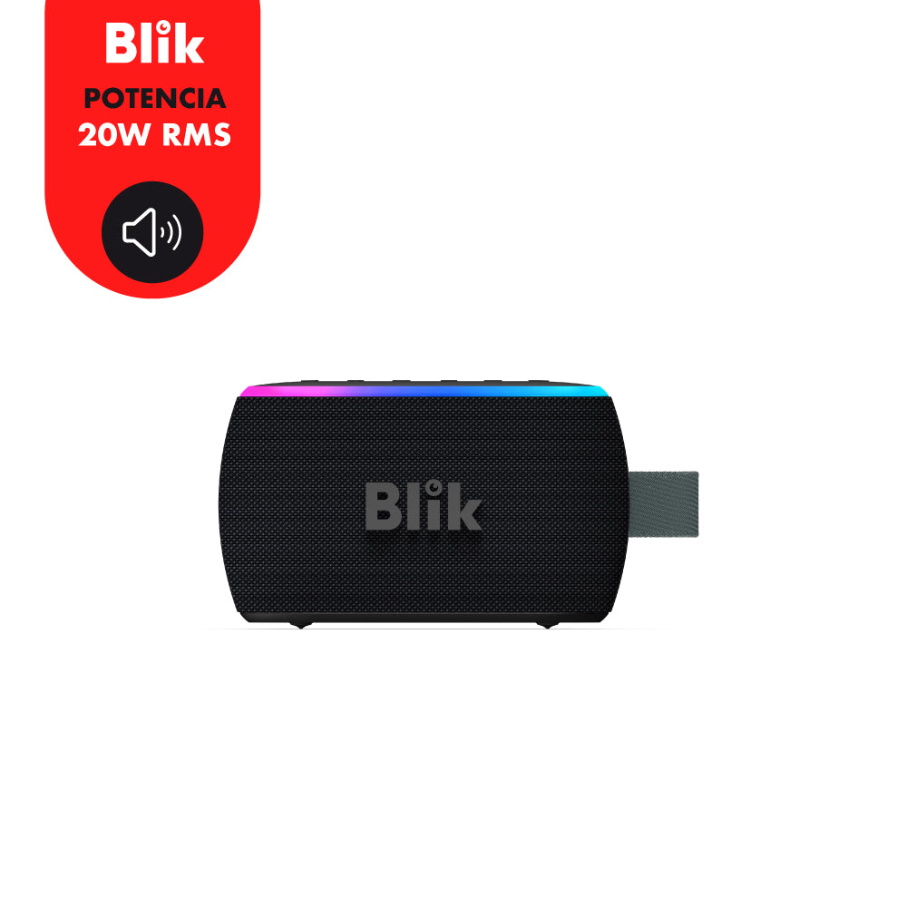 Parlante Portátil Blik Bass One 20W IPX6