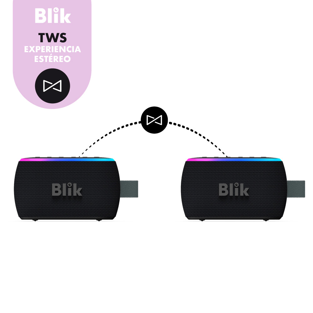 Parlante Portátil Blik Bass One 20W IPX6