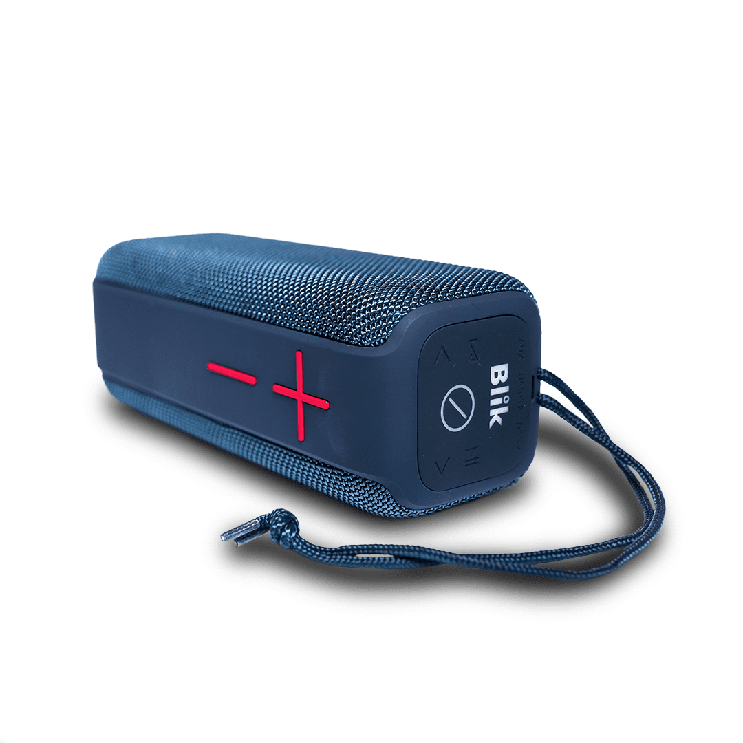Parlante Bluetooth Portátil Blik Hype Azul 10W IPX6