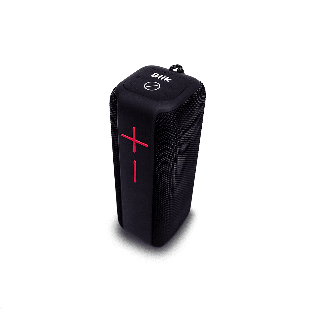 Parlante Bluetooth Portátil Blik Hype Negro 10W IPX6