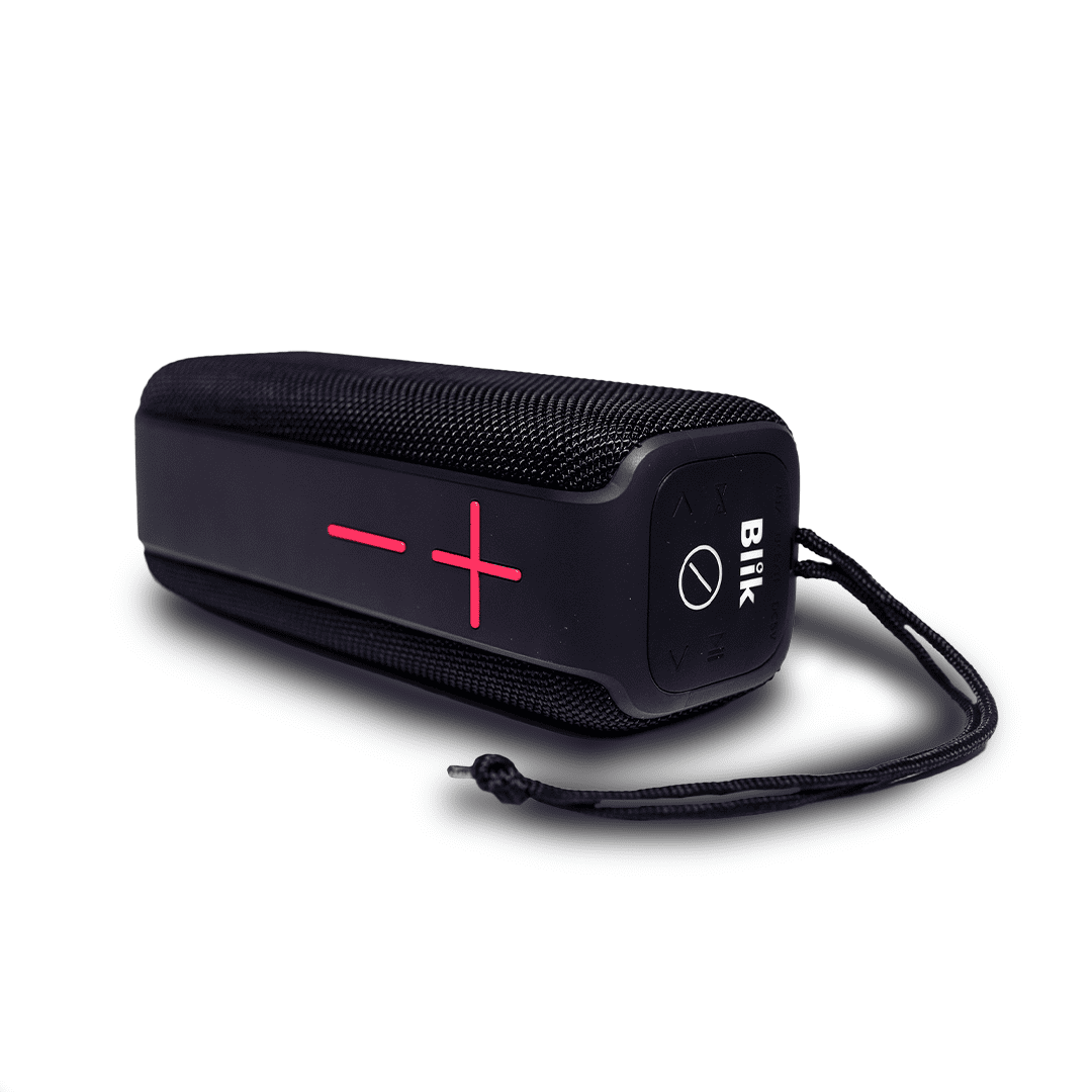 Parlante Bluetooth Portátil Blik Hype Negro 10W IPX6