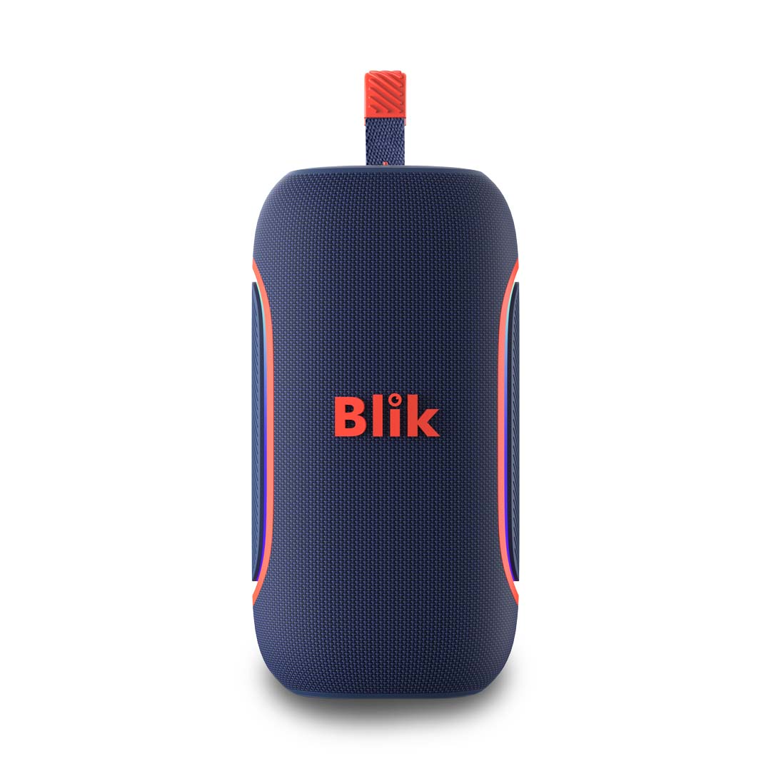 Parlante Bluetooth Portátil Blik Hypebass Azul 50W IPX6 - Blik