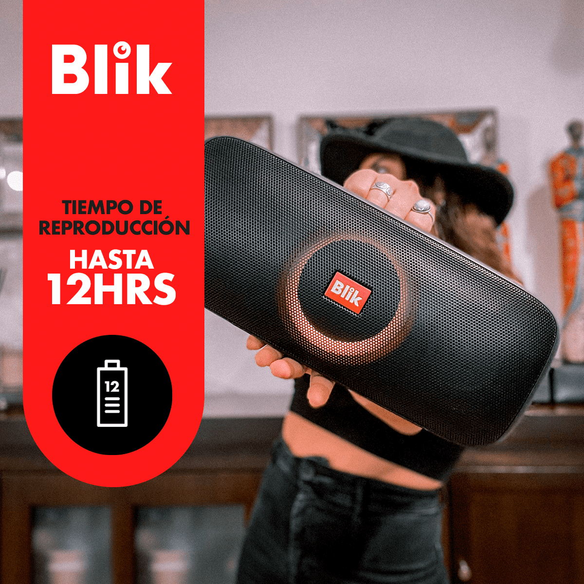 Parlante Bluetooth Neon 1 - 3Parlante Bluetooth Neon 1