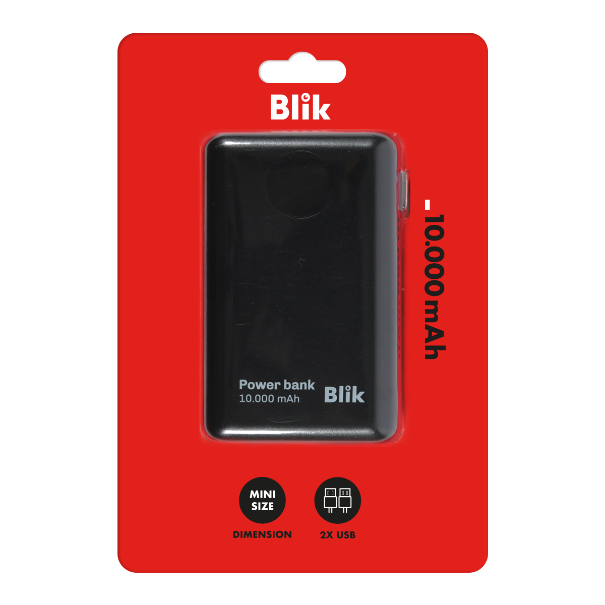 Batería Externa Power Bank Blik 10.000mAh