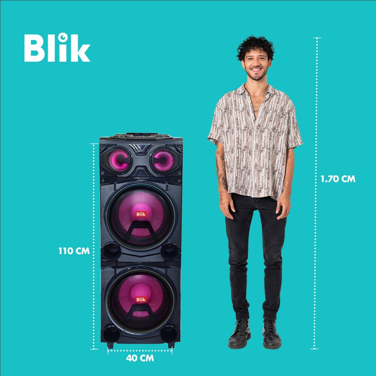 Parlante Blik Ultrabooster Z1