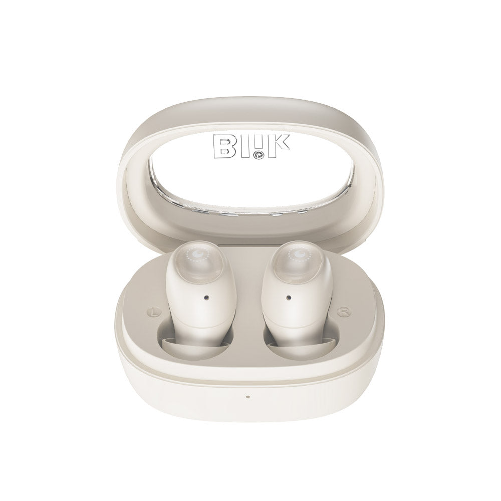 Audífonos Bluetooth Blik Buds80 30H IPX4 Crema