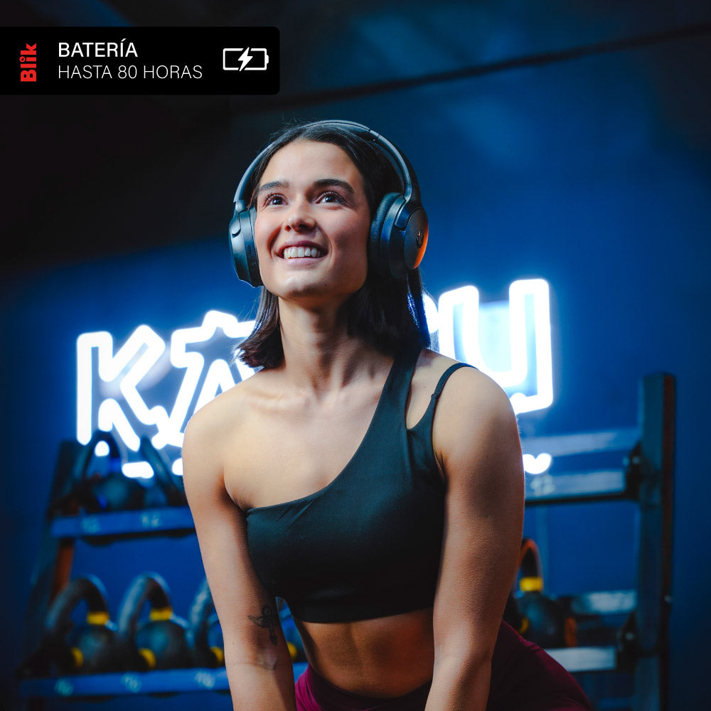 Audifonos Bluetooth Inalambricos Blik Essence600 bateria 80 hrs