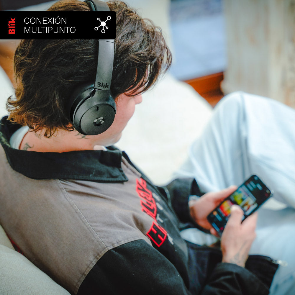 Audifonos Bluetooth Inalambricos Blik Essence600 conexion multipunto