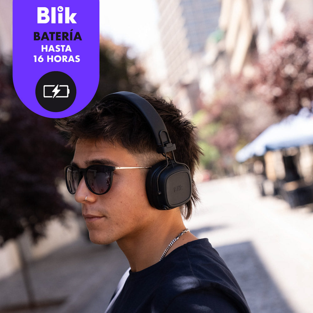 Audifonos Bluetooth Inalambricos Blik Feel250 bateria hasta 16 horas