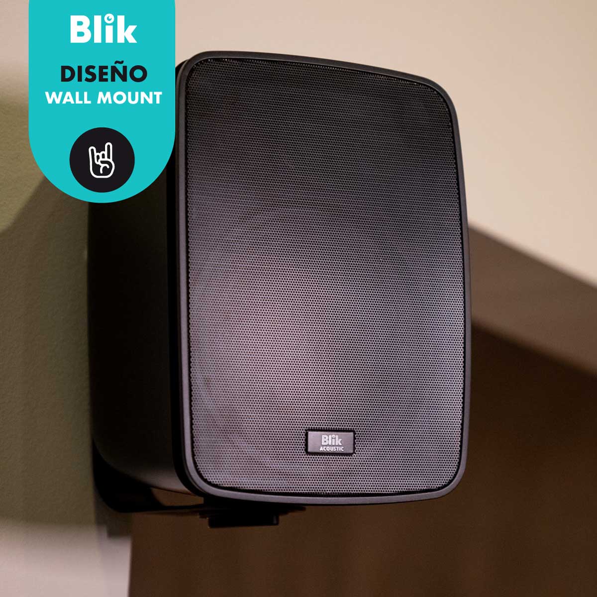 Parlantes de Instalación Activos Bluetooth Blik Fidelity Negro 60W - Blik