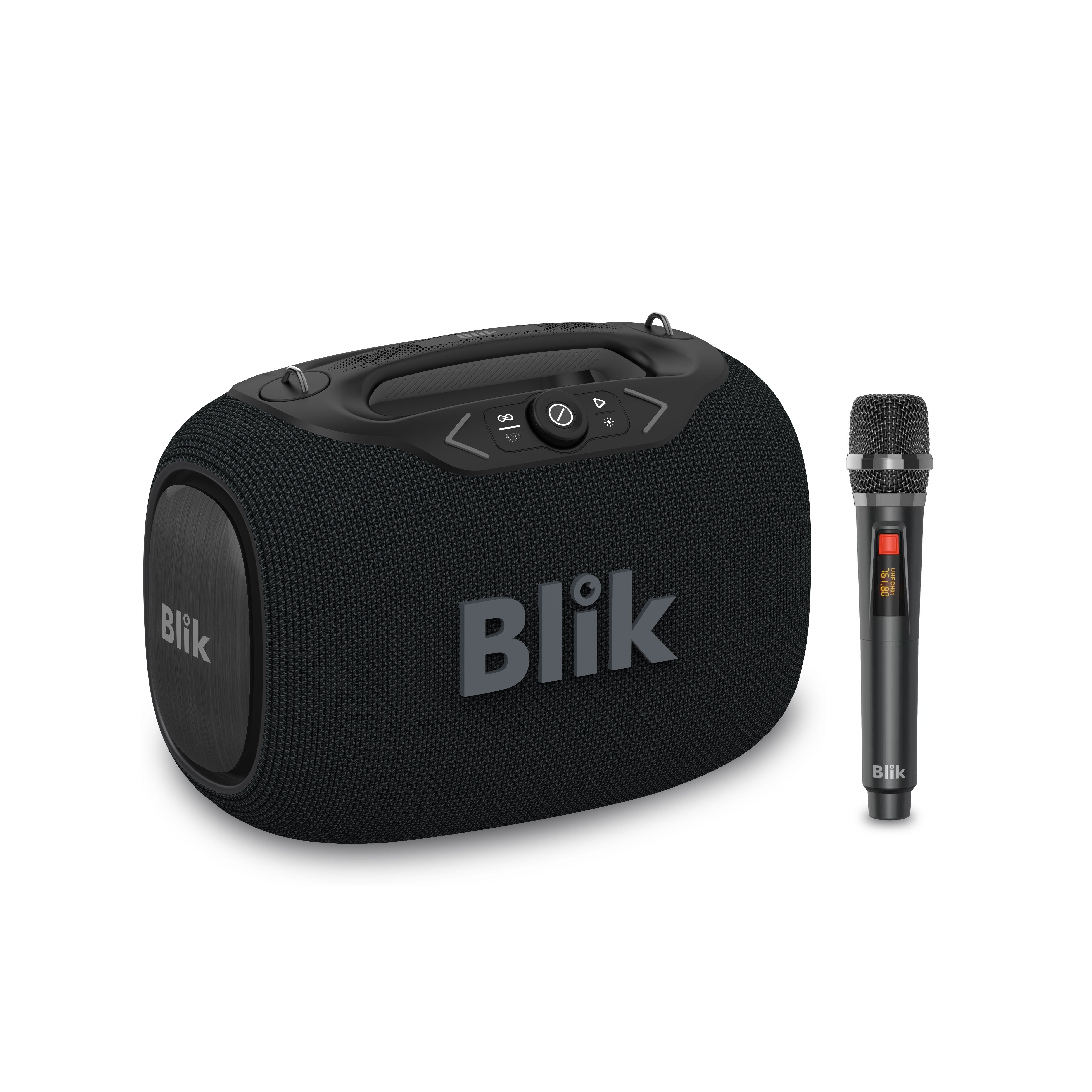 Micrófono Blik para parlante Partybass120 - Blik