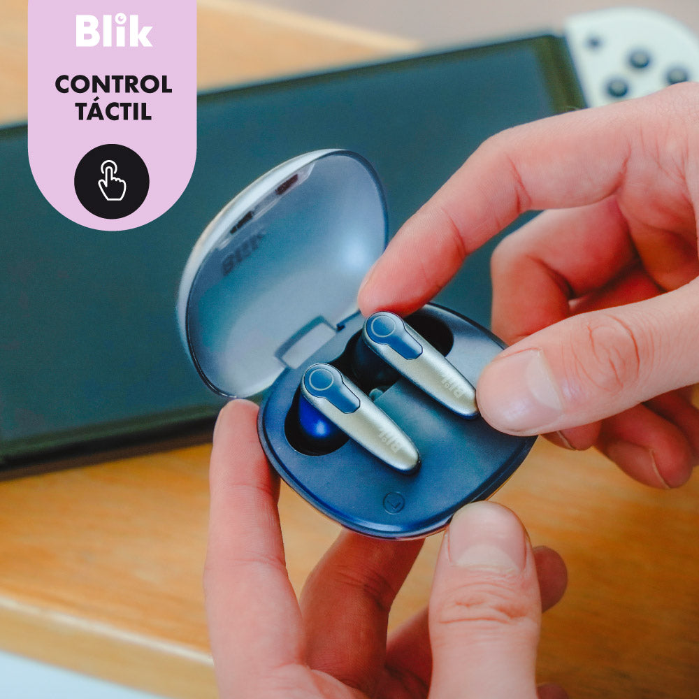 Audifonos Bluetooth Blik Game-X control tactil