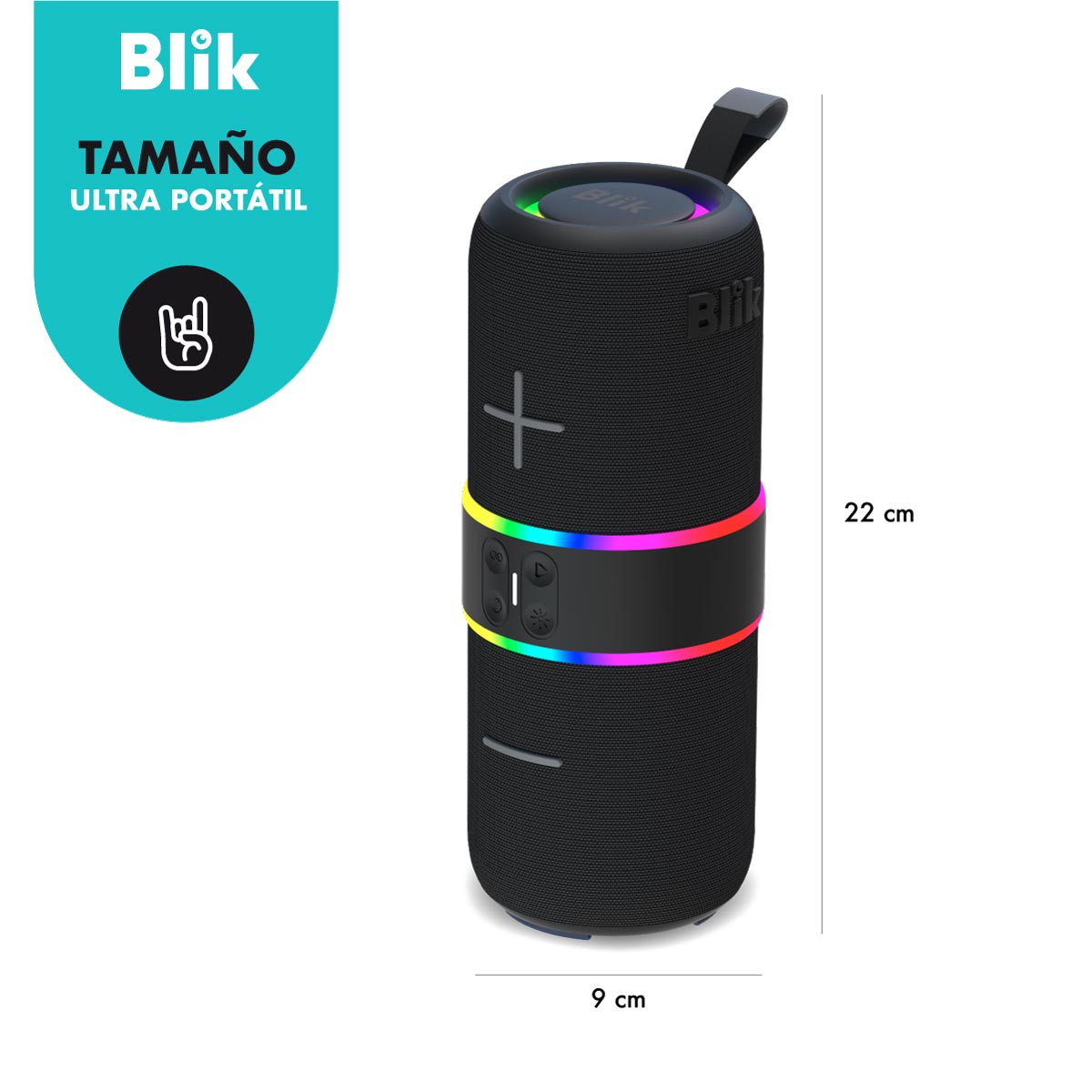 Parlante Portátil Blik Hype360