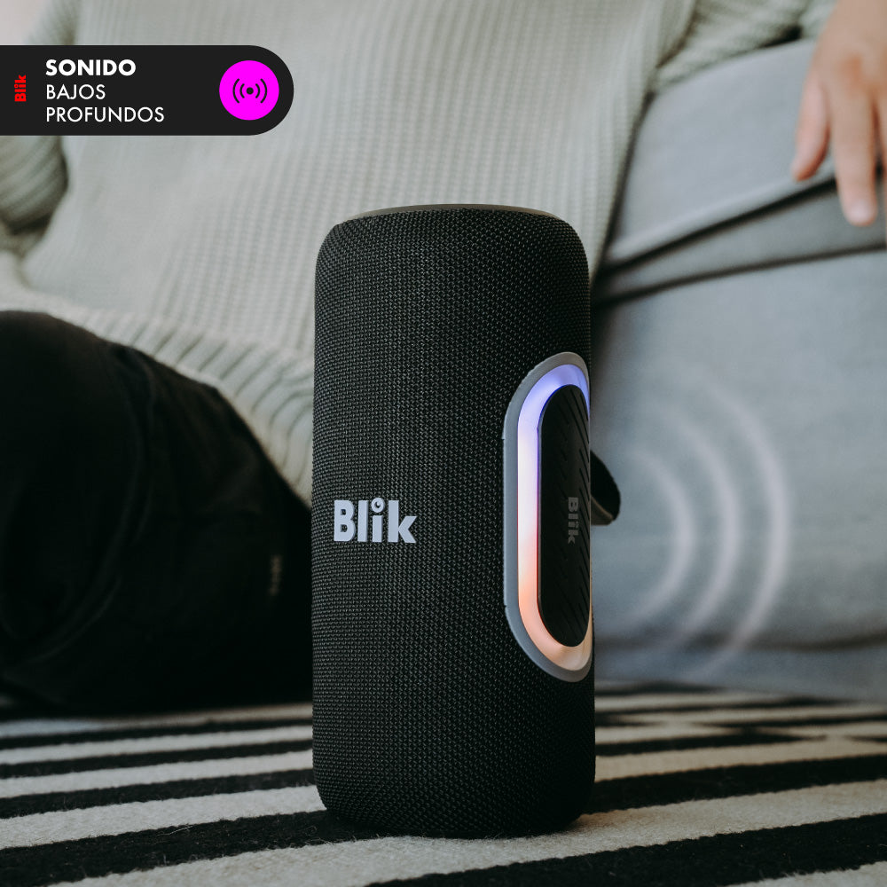 Parlante Bluetooth Portátil Blik Hypebass40 bajos profundos