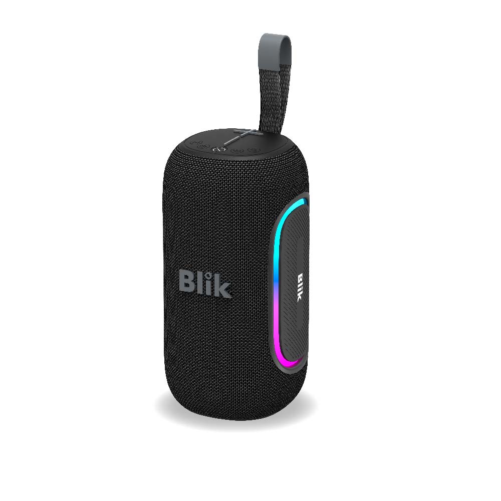 Parlante Bluetooth Portátil Blik Hypebass Negro 50W IPX6 - Blik