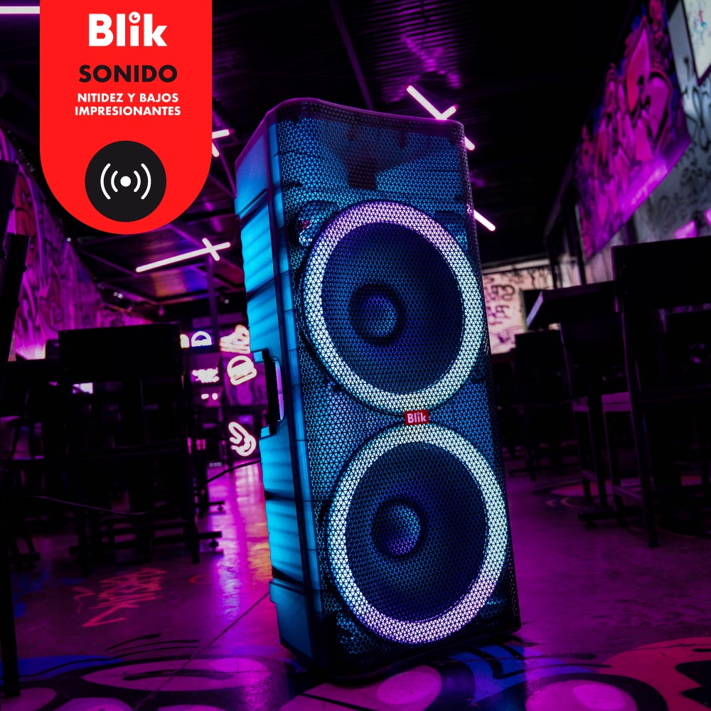 Parlante Bluetooth Karaoke Blik Light360 - Blik