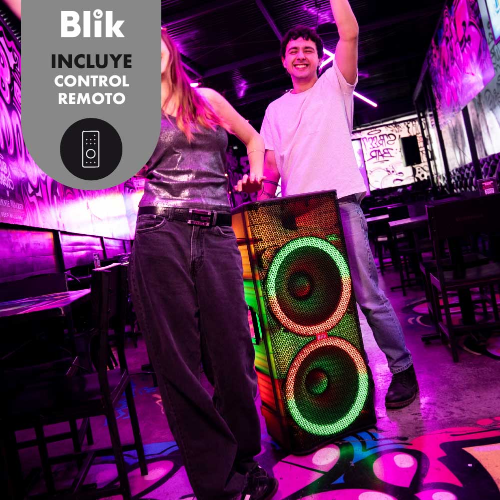 Parlante Bluetooth Karaoke Blik Light360-X - Blik
