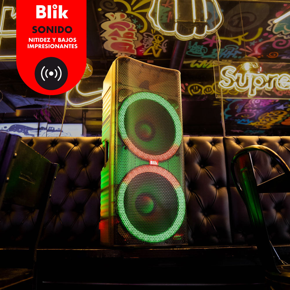 Parlante Bluetooth Karaoke Blik Light360-X - Blik