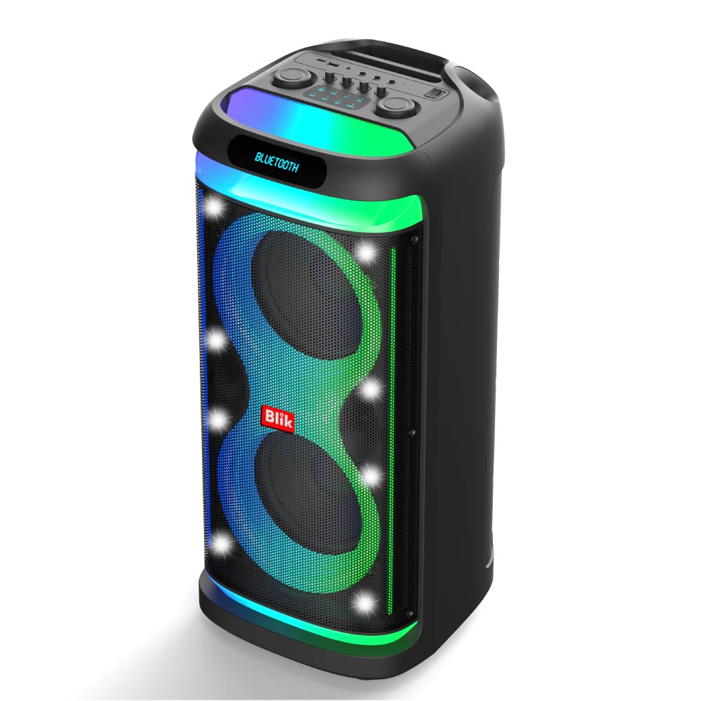 Parlante Bluetooth Karaoke Con Microfono Blik Lightmax8 - Blik