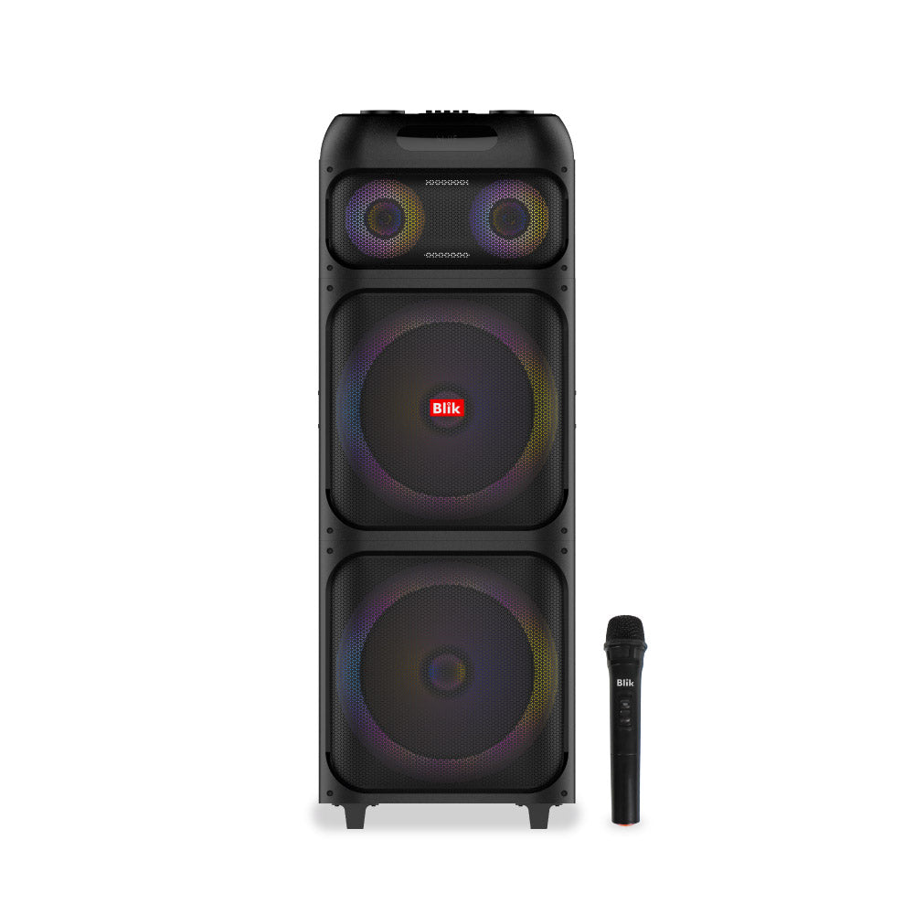 Parlante Bluetooth Karaoke Con Microfono Blik Lightup900