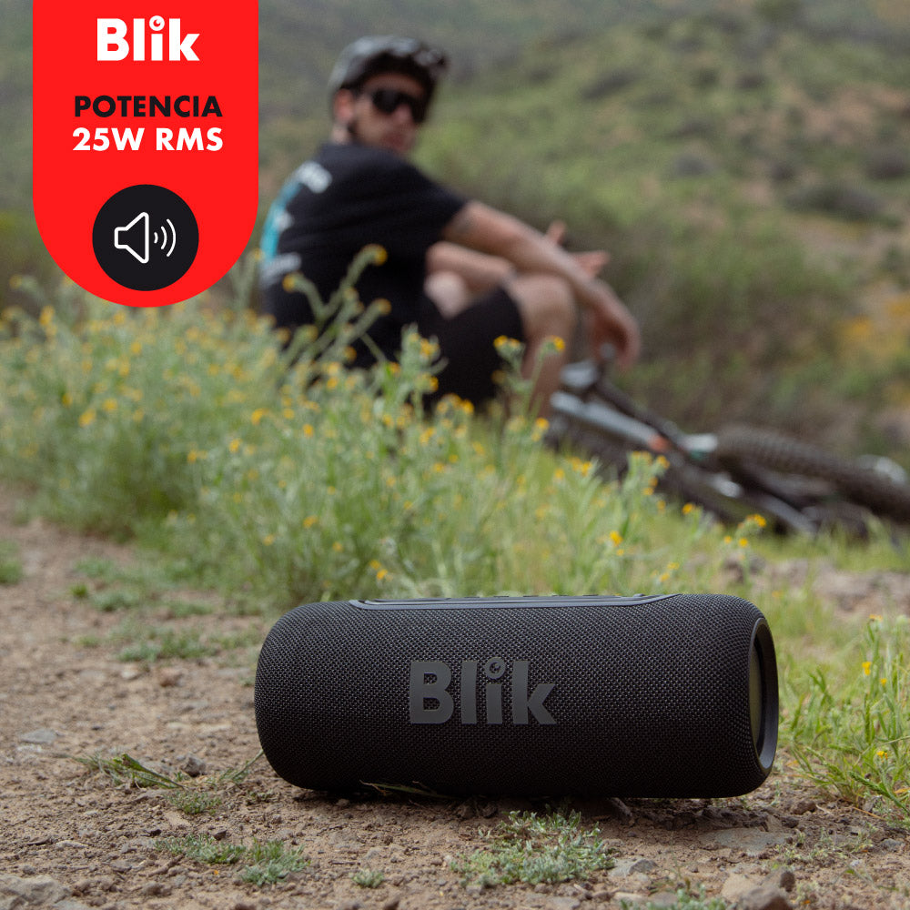 Parlante Bluetooth Portátil Blik live potencia 25W RMS