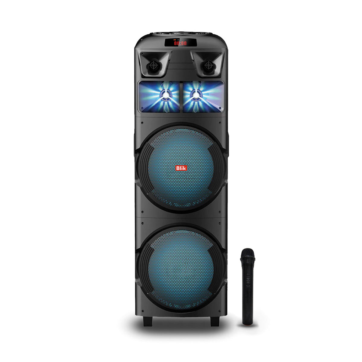 Parlante Bluetooth Karaoke Con Microfono Blik Maxparty - Blik