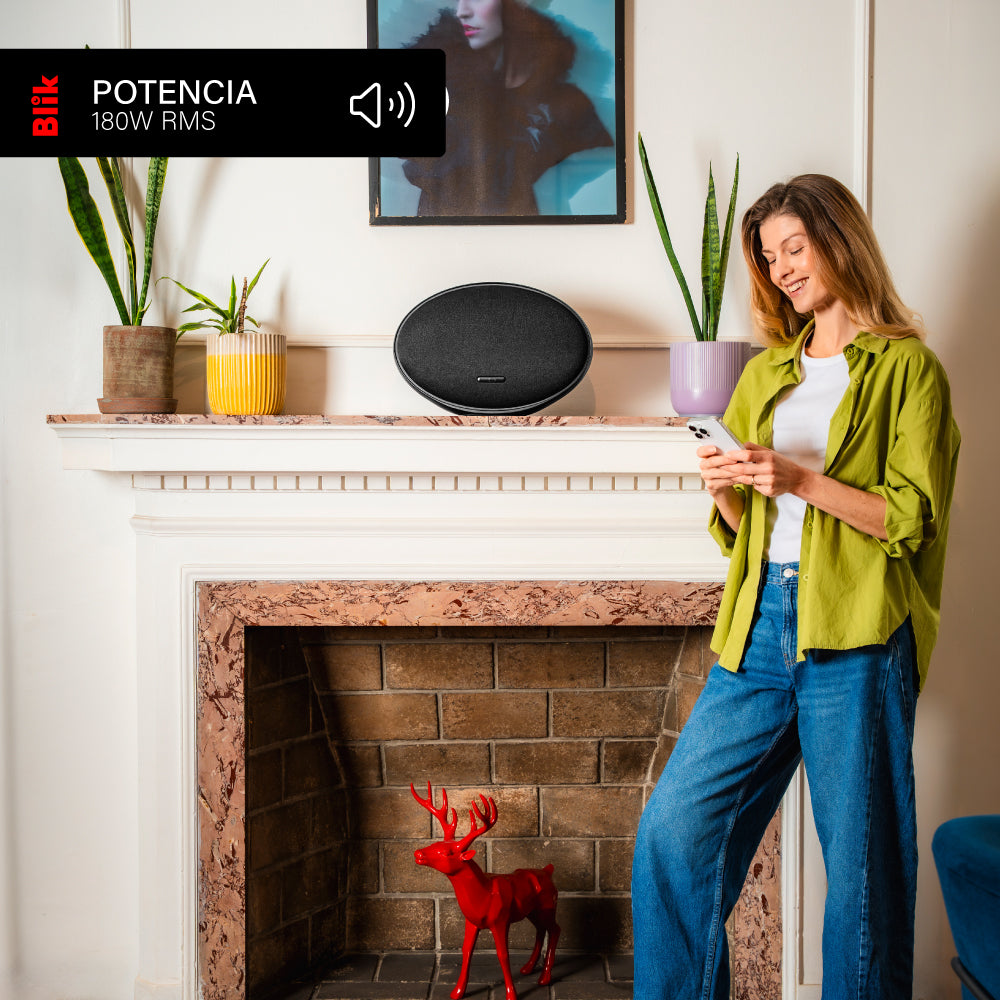 Parlante Bluetooth Blik Moonlight Plus 180W Hi-Fi DSP