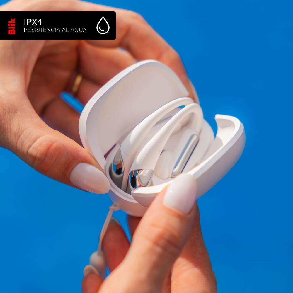 Audífonos Bluetooth Blik Motion Open-Ear 32H Crema