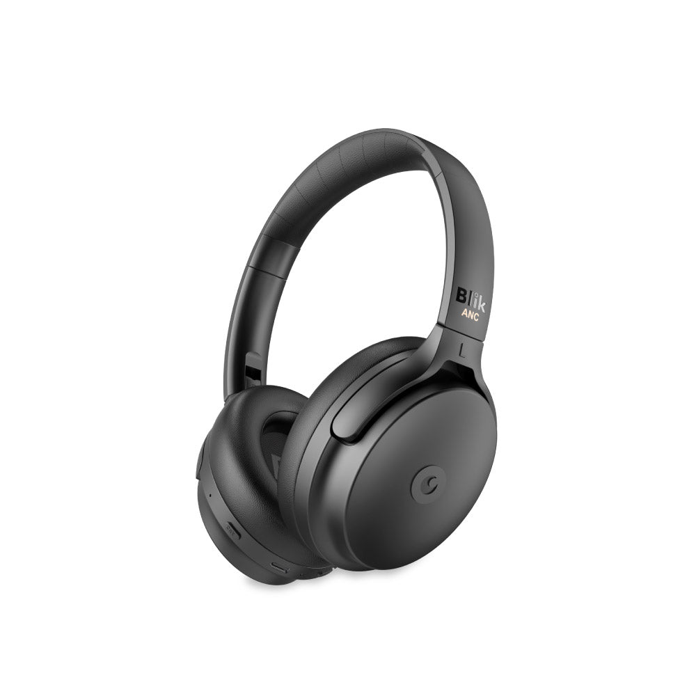 Audífonos Bluetooth Blik Neo Cancelación De Ruido 60H Negro