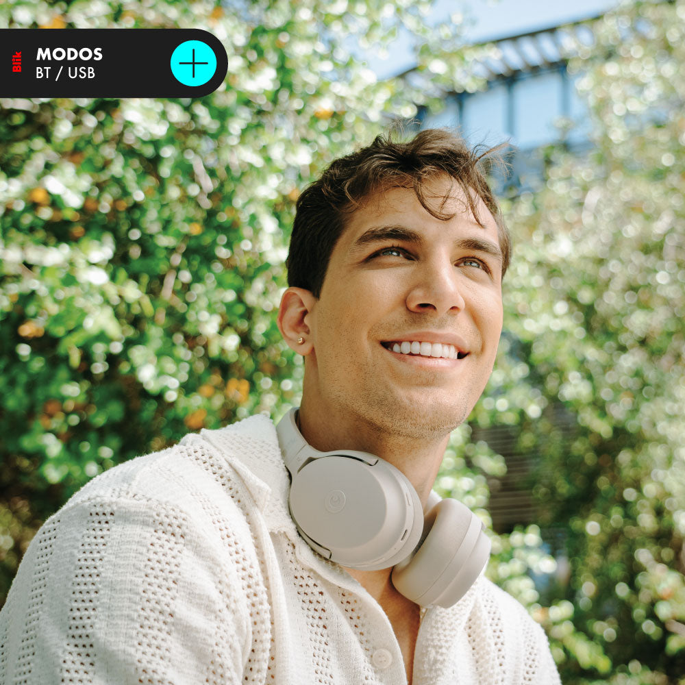 Audífonos Bluetooth Blik Neo Cancelación De Ruido diferentes modos de reproduccion