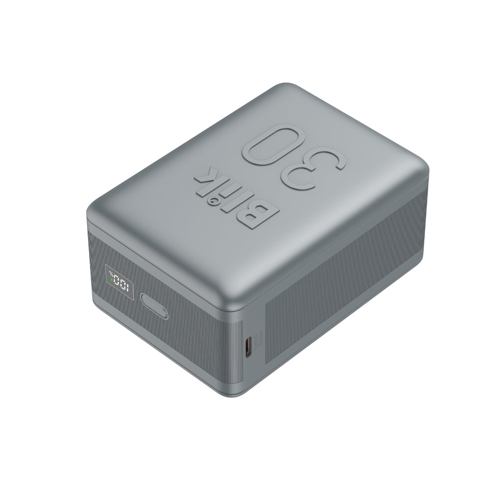 Batería Externa PowerBank Blik Power30 30000mAh 22.5W Gris