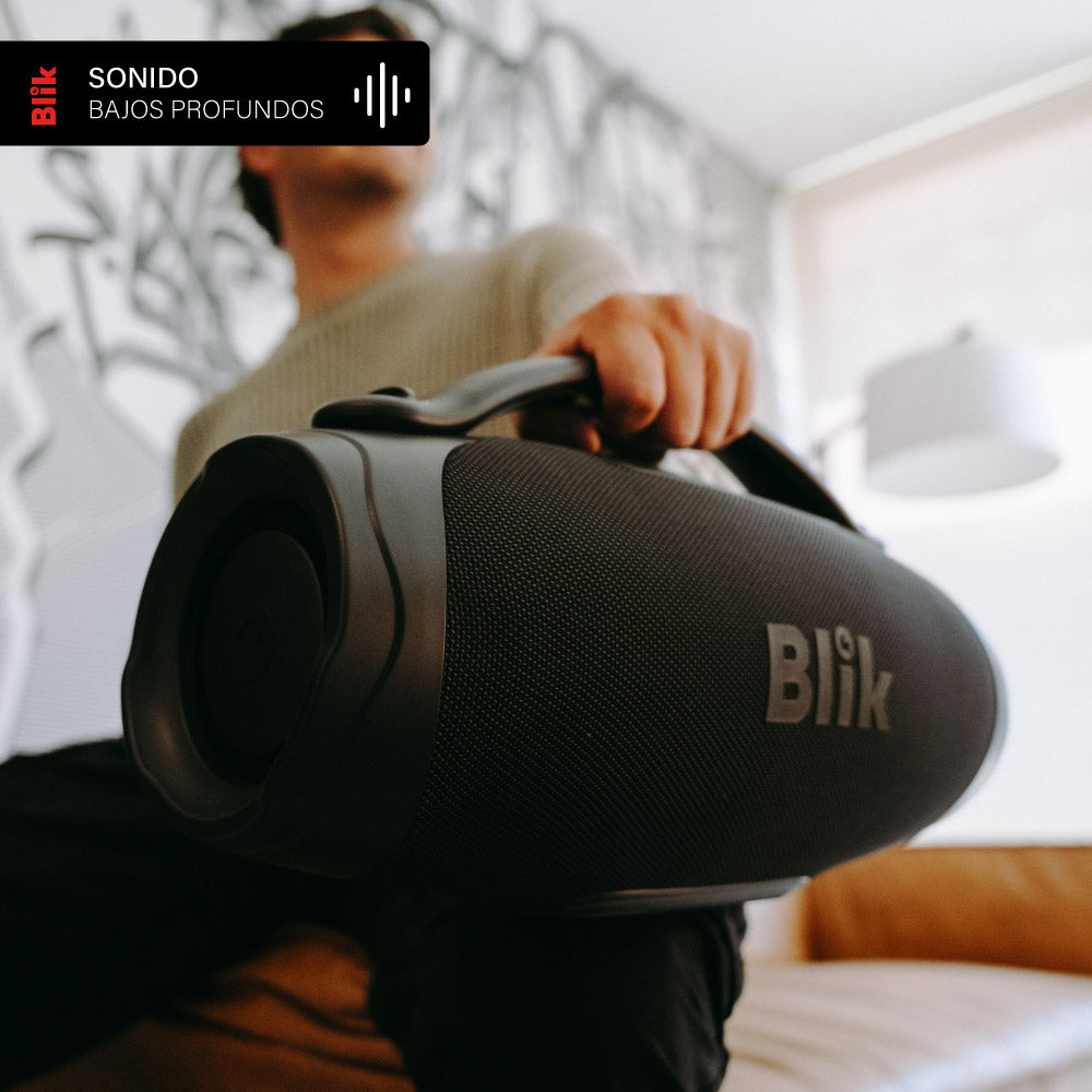 Parlante Bluetooth Portátil Blik Powerbass120 120W 8 Hrs